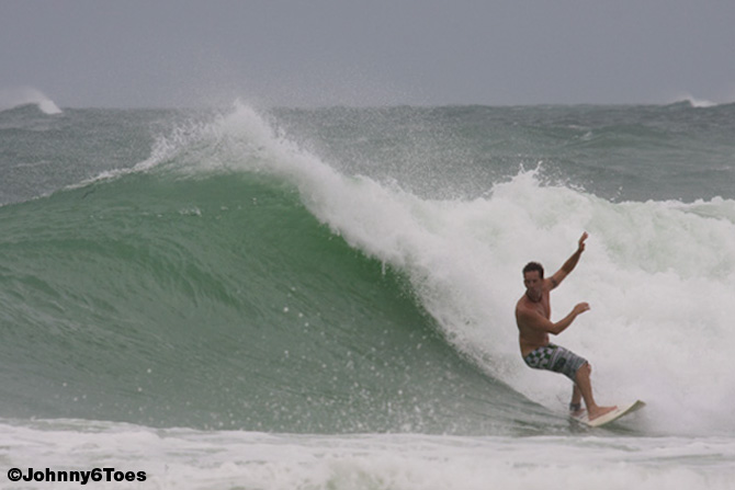 Surfing Ft. Desoto