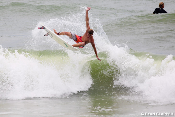 Tropical Storm Bonnie Surfing