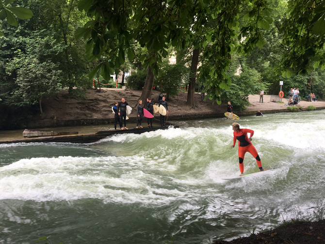 surfing germany