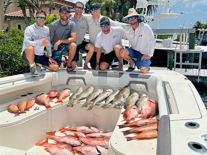 Despite windy weather associated with Hurricane Dorian, the redfish bite  continues to be good